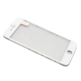 Staklo touchscreen-a - iPhone 8/SE (2020) sa frejmom + oca white (beli) (MS).