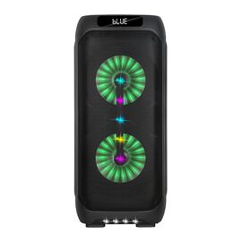Zvucnik bluetooth NDR-S112 40W 2 x 12inca sa dva mikrofona crni (MS).