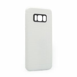 Futrola Polka dots - Samsung G955 S8 Plus bela.