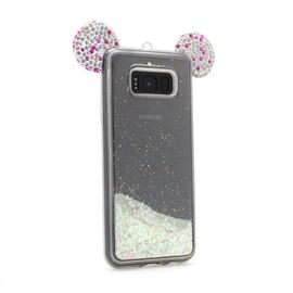 Futrola Shimmer Mouse fluid - Samsung G955 S8 plus roze.