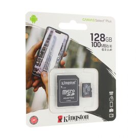 Memorijska kartica KINGSTON Micro SD 128GB sa adapterom SDCS2/128GB.