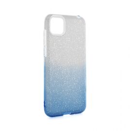 Futrola Double Crystal Dust - Huawei Y5p/Honor 9S plavo srebrna.