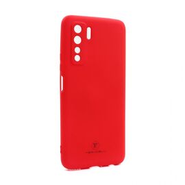 Silikonska futrola Teracell Giulietta - Huawei P40 Lite 5G mat crvena.