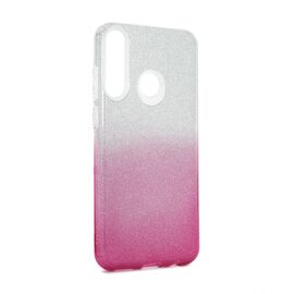 Futrola Double Crystal Dust - Huawei Y6p roze srebrna.
