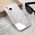 Futrola Shiny glass - iPhone 15 bela.
