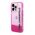 Futrola Karl Lagerfeld Liquid Glitter Elong Hard - Iphone 14 Pro pink Full ORG (KLHCP14LLCKVF) (MS).