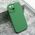 Silikonska futrola Pro Camera - iPhone 15 tamno zelena (MS).