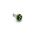 Kapica Handsfree slušalica 3,5 mm smajli zelena.