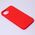 Silikonska futrola Teracell Giulietta - iPhone 14 Plus mat crvena.