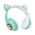 Bluetooth slusalice Cat Ear mint.
