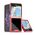Futrola providna TPU - Samsung F731B Galaxy Z Flip 5 5G crvena.