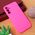 Silikonska futrola Teracell Giulietta - Samsung A245 Galaxy A24 4G mat pink.