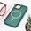 Futrola Magsafe colorful - iPhone 14 tamno zelena.