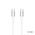 Data kabl REMAX Chaining Series II PD 65W Fast Charging RC-198 Type C na Type C beli.