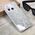 Futrola Shiny glass - Xiaomi Redmi 12C bela.