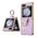 Futrola Luxurious Shell Pattern - Samsung F741B Galaxy Z Flip 6 5G roze.