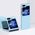 Futrola Elegant Fold - Samsung F731B Galaxy Z Flip 5 5G plava.