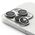 Zastita - kameru DIAMOND za iPhone 16 Pro (6.3)/16 Pro Max (6.9) srebrna (MS).