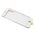 Staklo touchscreen-a - Iphone 6G sa frejmom + oca white (beli) (MS).