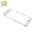 Staklo touchscreen-a - Iphone 7 + frame (Crown Quality) white (beli) (MS).