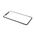 Staklo touchscreen-a - iPhone 11 + frame black (crni) (MS).