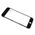 Staklo touchscreen-a - iPhone 8/SE (2020) sa frejmom + oca black (crni) (MS).