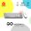 Combo mis tastatura wireless Fantech WK-896 GO Mochi65 sivi.