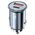 Auto punjac KONFULON C80Q, 3.6A, QC3.0 22.5W, PD 30W sivi.