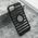Futrola LINES LOGO CUT - Iphone 12/12 Pro (6.1) crna (MS).