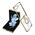Futrola RING LINES - Samsung F731B Galaxy Z Flip 5 5G zlatna (MS).