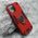 Futrola Square Ring - iPhone 15 crvena (MS).