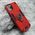 Futrola Square Ring - iPhone 15 Plus crvena (MS).
