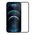 Zastitna folija za ekran GLASS Nillkin - iPhone 12/12 Pro (6.1) crni PC Shatterorof (MS).
