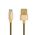 Data kabl REMAX Silver serpent series RC-080m micro USB zlatni 1m.