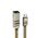 Data kabl REMAX Weave RC-081m micro USB zeleni 1m.