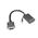 Adapter VGA M na HDMI Z (audio+power) 25cm.