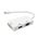 Adapter kabl - Apple mini DP na HDMI VGA DVI beli.