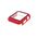 Zastitno Staklo Tempered glass case - iWatch 38mm crvena.