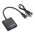 Adapter Micro HDMI na VGA Z + audio JWD-HDMI1.
