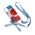 Futrola Fashion Strap Glitter - iPhone 11 Pro Max 6.5 plava.