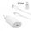 Kucni punjac PD Fast charger 20W 3A - iPhone 11/12 sa PD lightning kablom HQ CE beli.