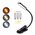 Led lampa EL01 crna.