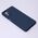 Silikonska futrola Teracell Giulietta - Motorola Moto G22 mat tamno plava.