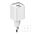 Kucni punjac LDNIO A2318C 20W PD Quick Charge 3.0 sa Type C na iPhone lightning kablom beli.
