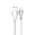 USB data kabl Moxom MX-CB32 2.4A lightning 1m beli (MS).