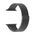 Narukvica metalik - iPhone Apple watch 42mm siva.