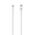 Data kabl L 3G 27W Type C na Lightning beli 1m.