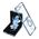 Futrola RING LINES - Samsung F731B Galaxy Z Flip 5 5G plava (GKK case) (MS).