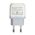 Kucni punjac LDNIO A1209C PD, 20W sa Type C na Type C kablom beli.