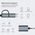Kabl OTG type C micro USB na USB Z 3.0.